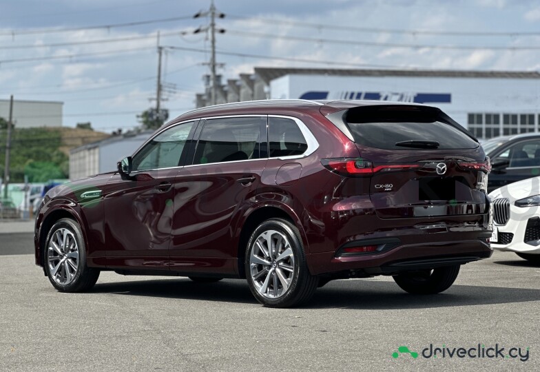 Mazda CX-80 Красный