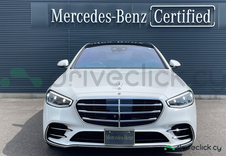 Mercedes S-class White