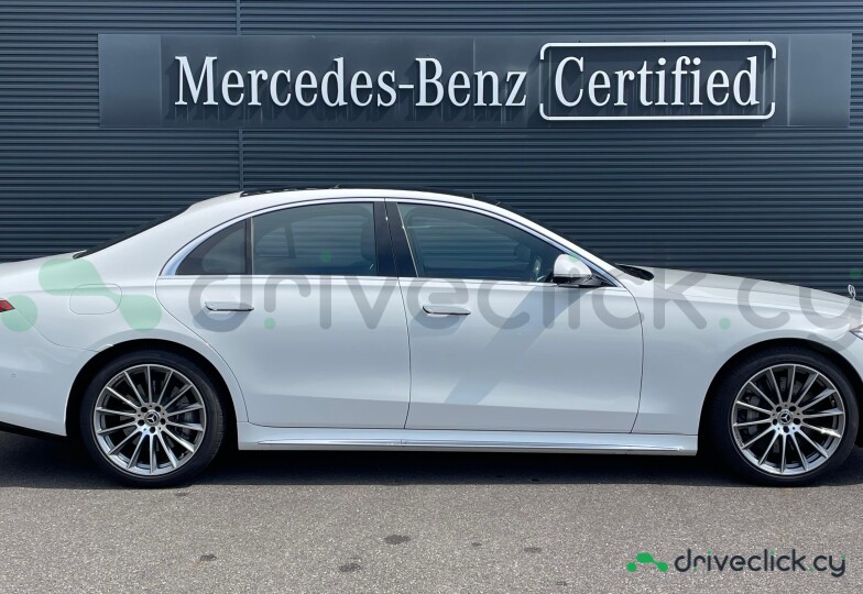 Mercedes S-class White