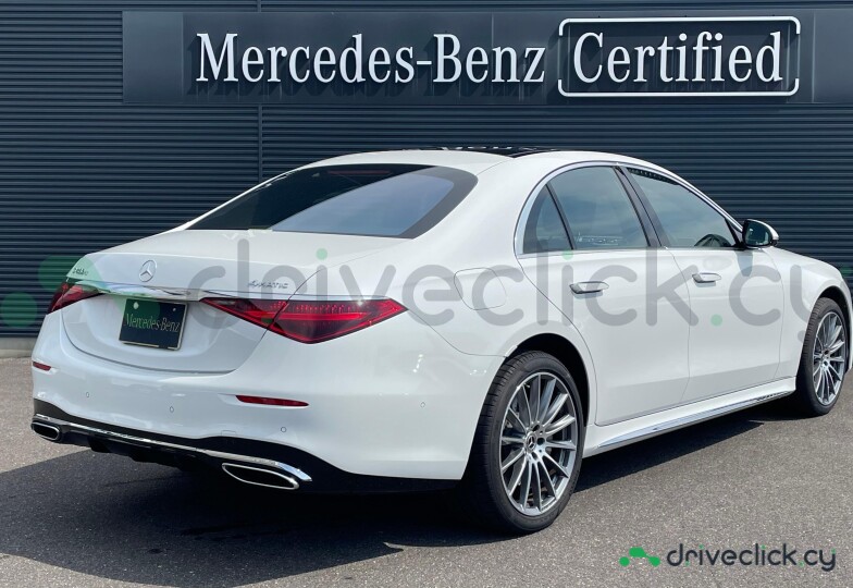 Mercedes S-class White