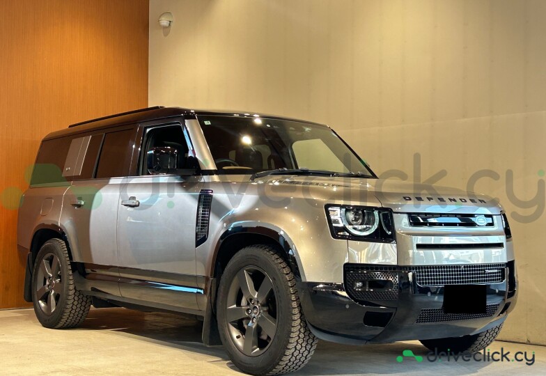 Land Rover Defender silver
