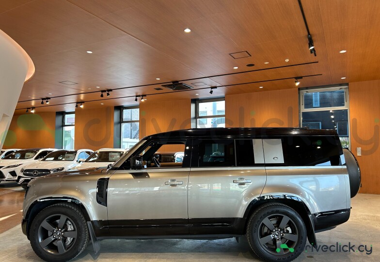 Land Rover Defender silver