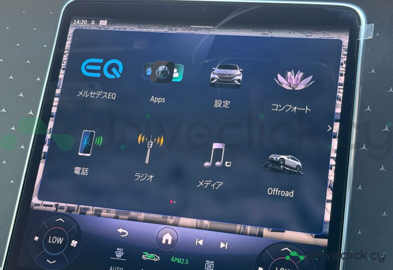 Mercedes EQE SUV Black