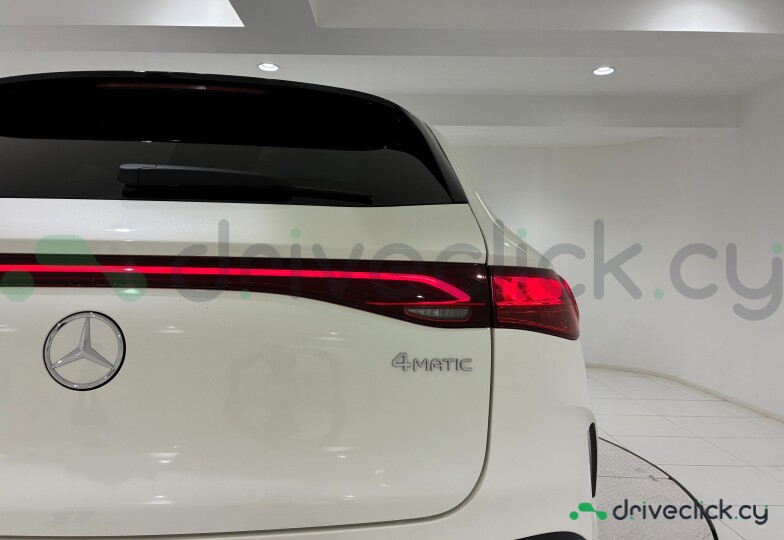 Mercedes EQE SUV White