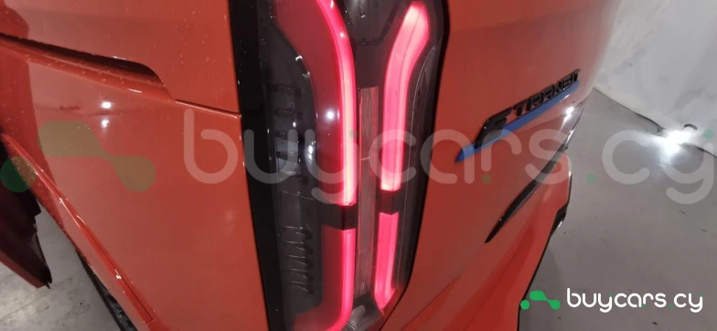 Ford E-Transit Orange