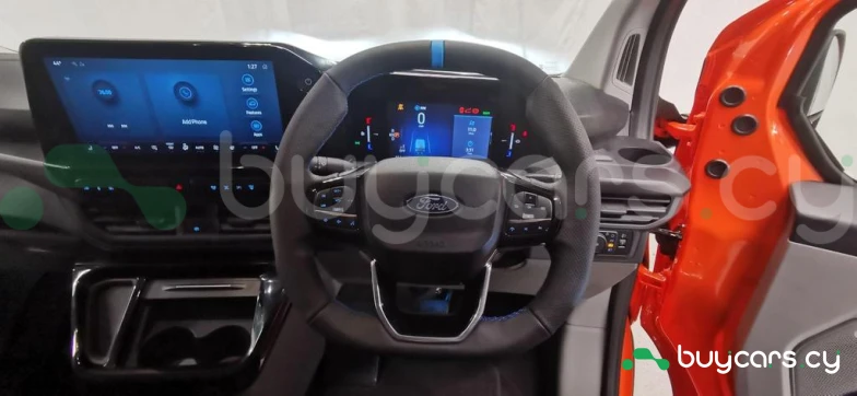 Ford E-Transit Orange