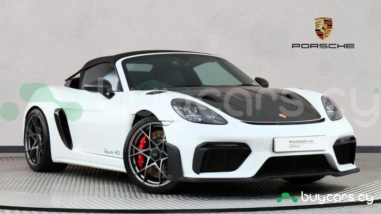 Porsche 718 White