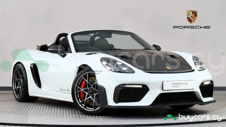 Porsche 718 White