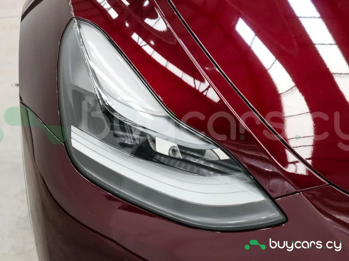 Tesla Model Y Dark red