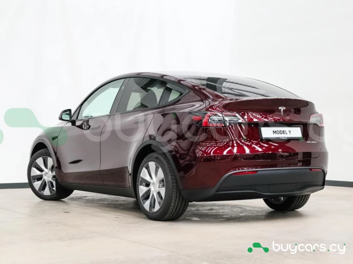 Tesla Model Y Dark red