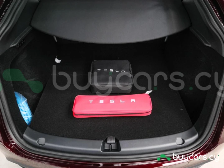 Tesla Model Y Dark red