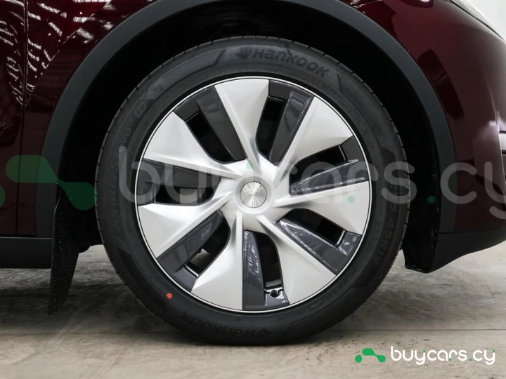 Tesla Model Y Dark red