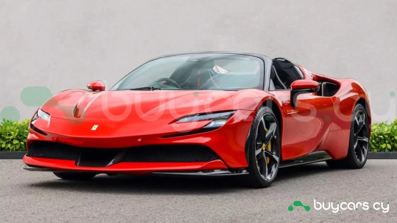 Ferrari SF90 Spider Красный