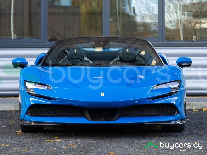Ferrari SF90 Spider Blue