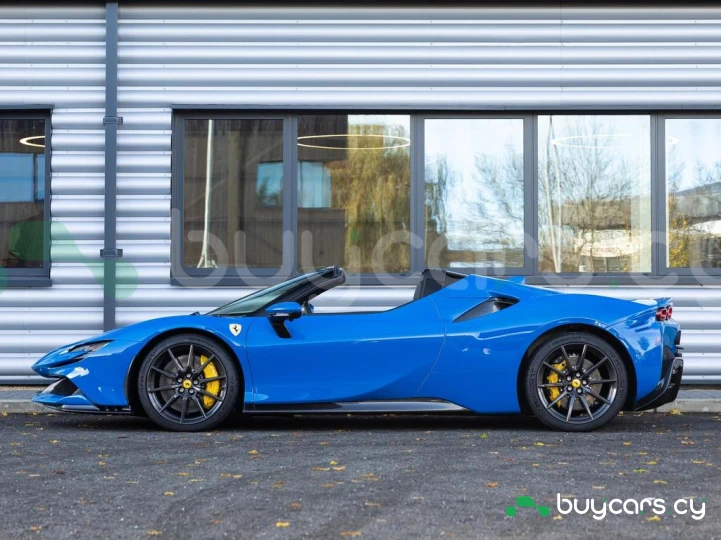 Ferrari SF90 Spider Blue