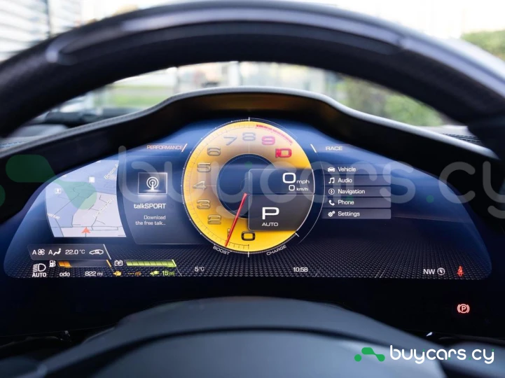 Ferrari SF90 Spider Blue