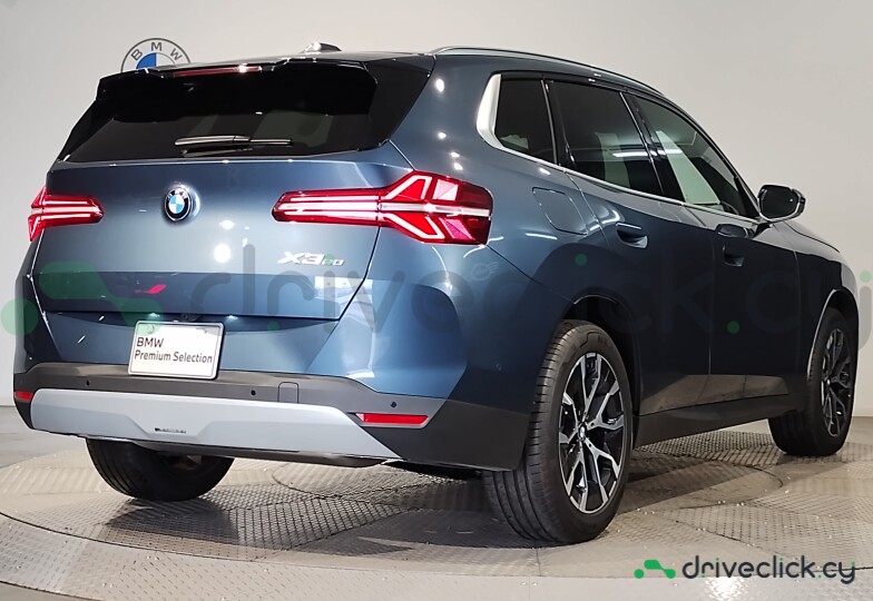 BMW X3 Blue