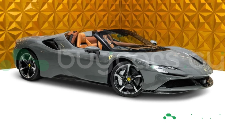 Ferrari SF90 Spider Серый