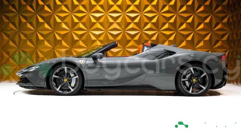 Ferrari SF90 Spider Серый