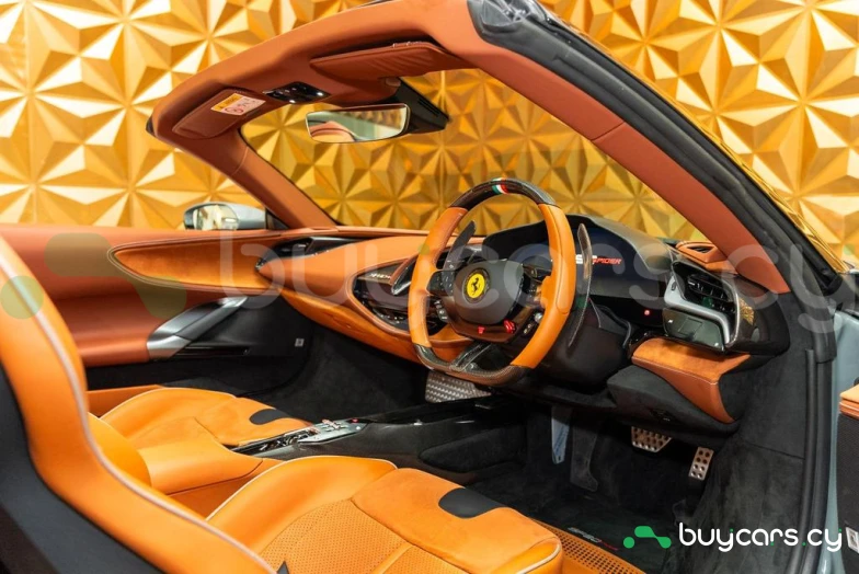 Ferrari SF90 Spider Серый