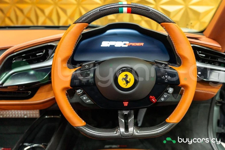 Ferrari SF90 Spider Серый