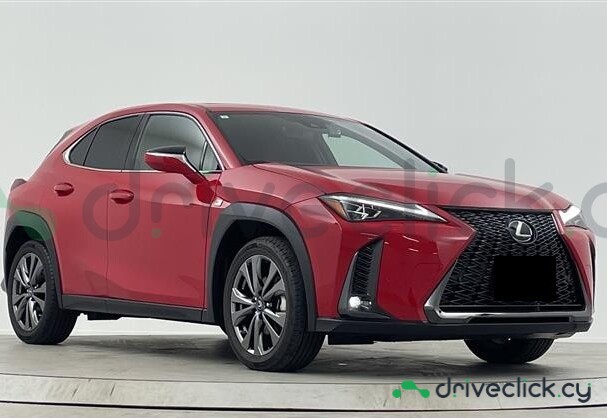 Lexus UX Dark red