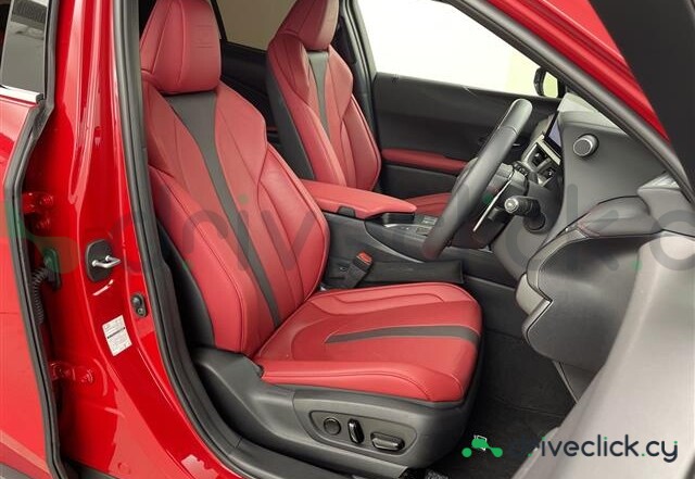 Lexus UX Dark red