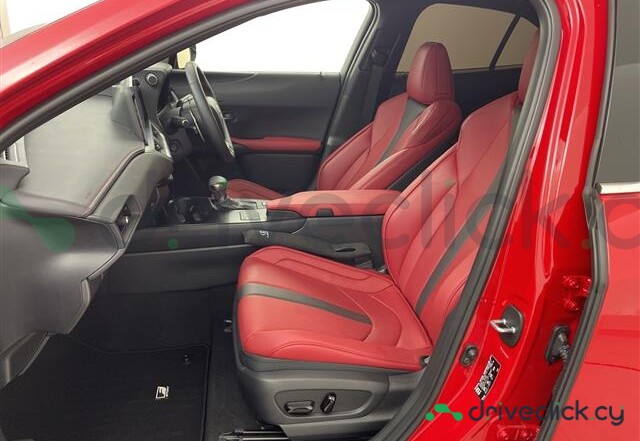 Lexus UX Dark red