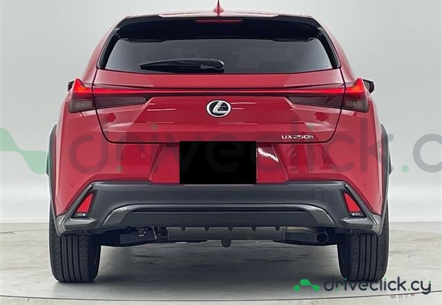 Lexus UX Dark red