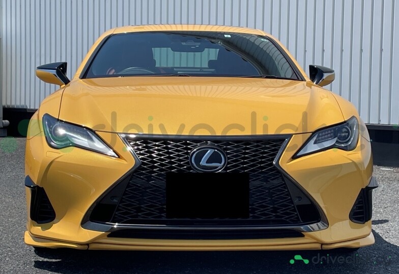 Lexus RC Yellow
