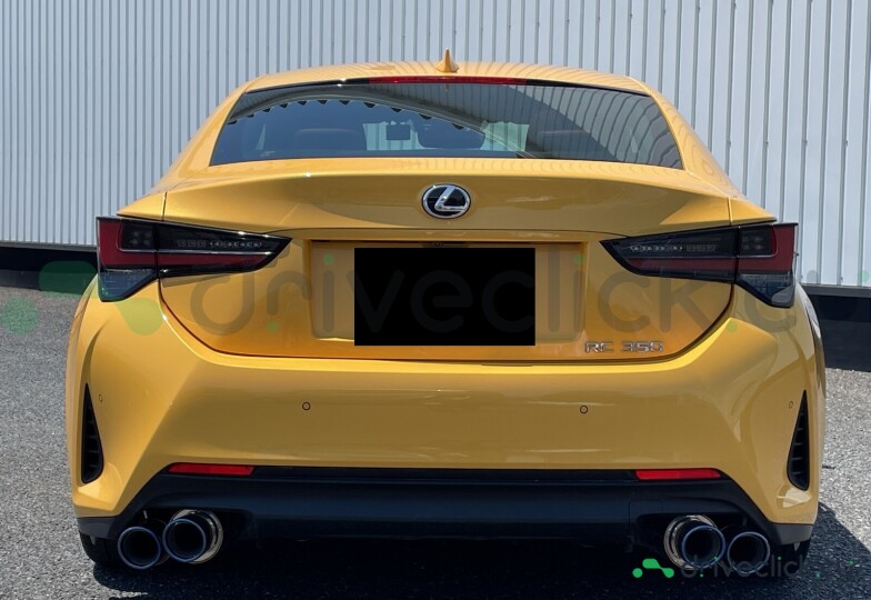 Lexus RC Yellow
