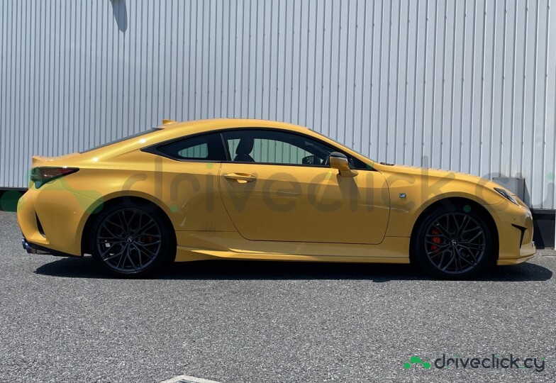 Lexus RC Yellow