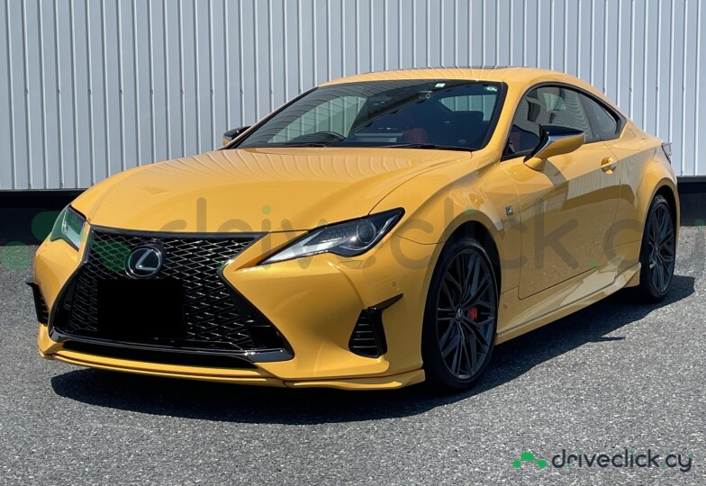 Lexus RC Yellow