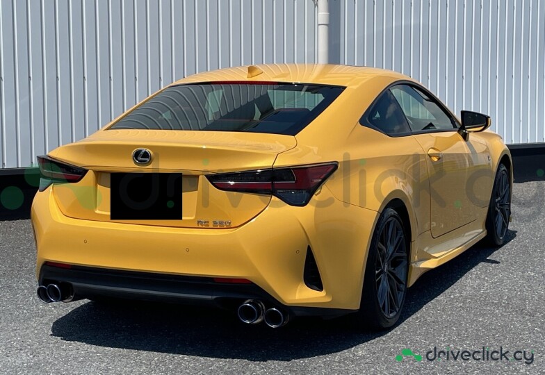 Lexus RC Yellow