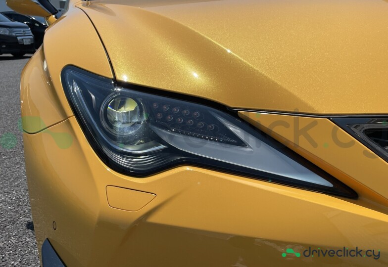 Lexus RC Yellow
