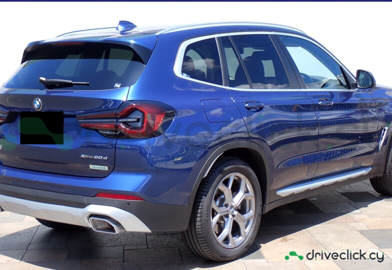 BMW X3 Blue