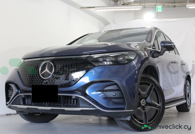 Mercedes EQE SUV Blue
