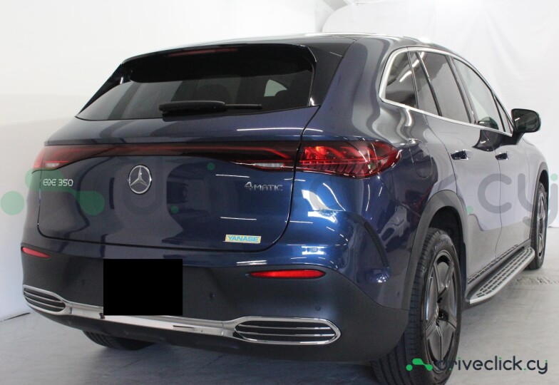 Mercedes EQE SUV Blue
