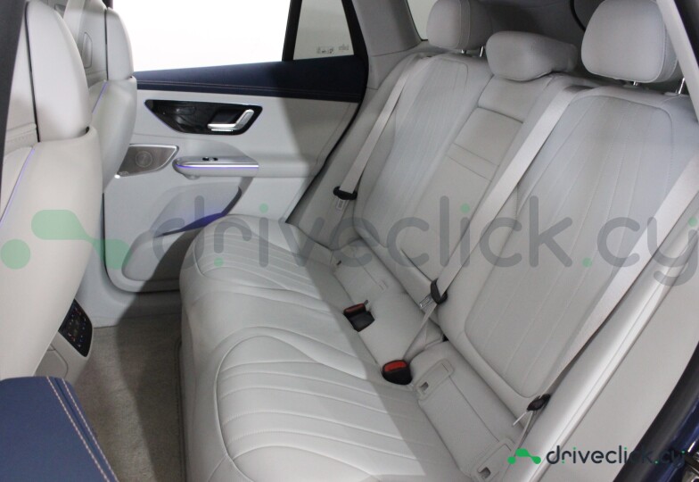 Mercedes EQE SUV Blue