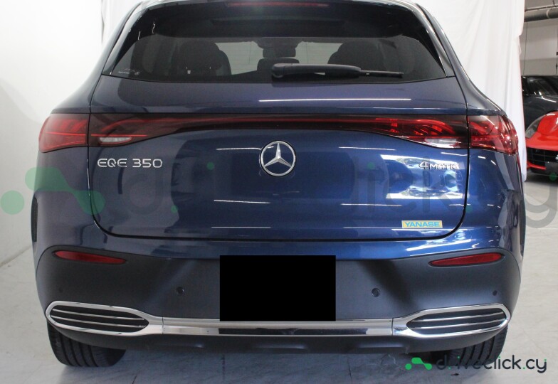 Mercedes EQE SUV Blue