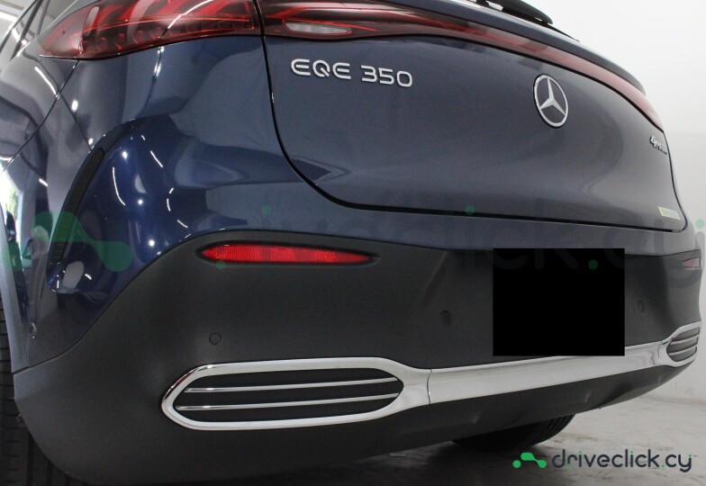 Mercedes EQE SUV Blue