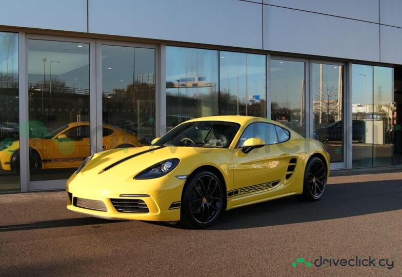 Porsche Cayman Yellow