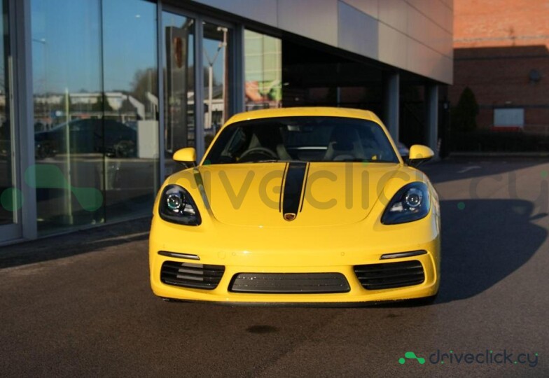 Porsche Cayman Yellow