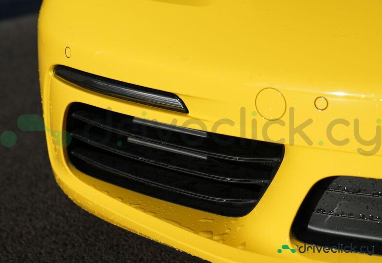 Porsche Cayman Yellow