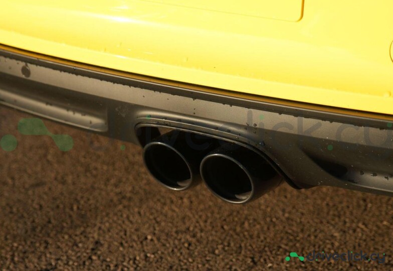 Porsche Cayman Yellow