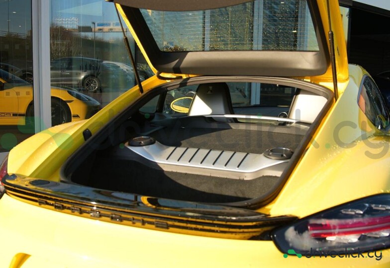Porsche Cayman Yellow