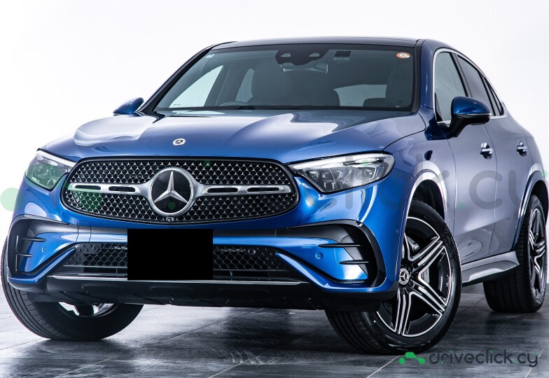 Mercedes GLC Coupe Синий