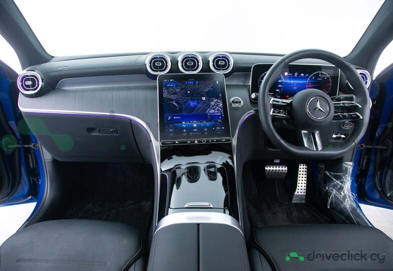 Mercedes GLC Coupe Синий