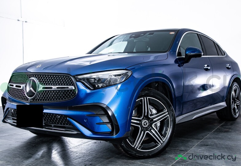 Mercedes GLC Coupe Синий