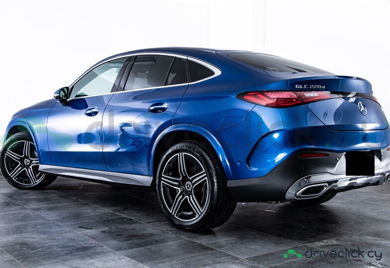 Mercedes GLC Coupe Синий